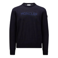 Moncler Logo Lana Wool Sweater