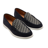 Dior Granville Suede Oblique Jacquard Loafer