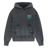 Amiri Vintage Crystal Lounge Hoodie Black