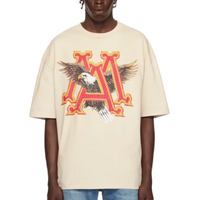 Amiri Vintage MA Eagle Oversized T-Shirt Alabaster