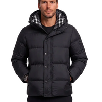 Burberry Logo Appliqué Nylon Puffer Jacket