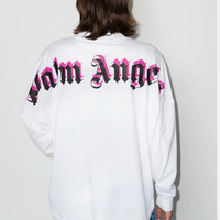 Palm Angels Back Logo Long Sleeve