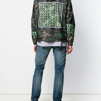 Valentino Camouflage Windbreaker