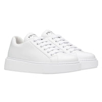 Prada White Leather Sneaker