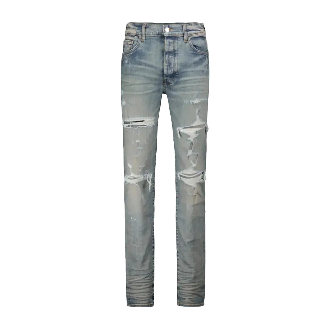 Amiri Thrasher Clay Indigo Jeans