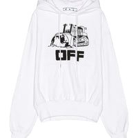 Off-White Caterpillar Hoodie White
