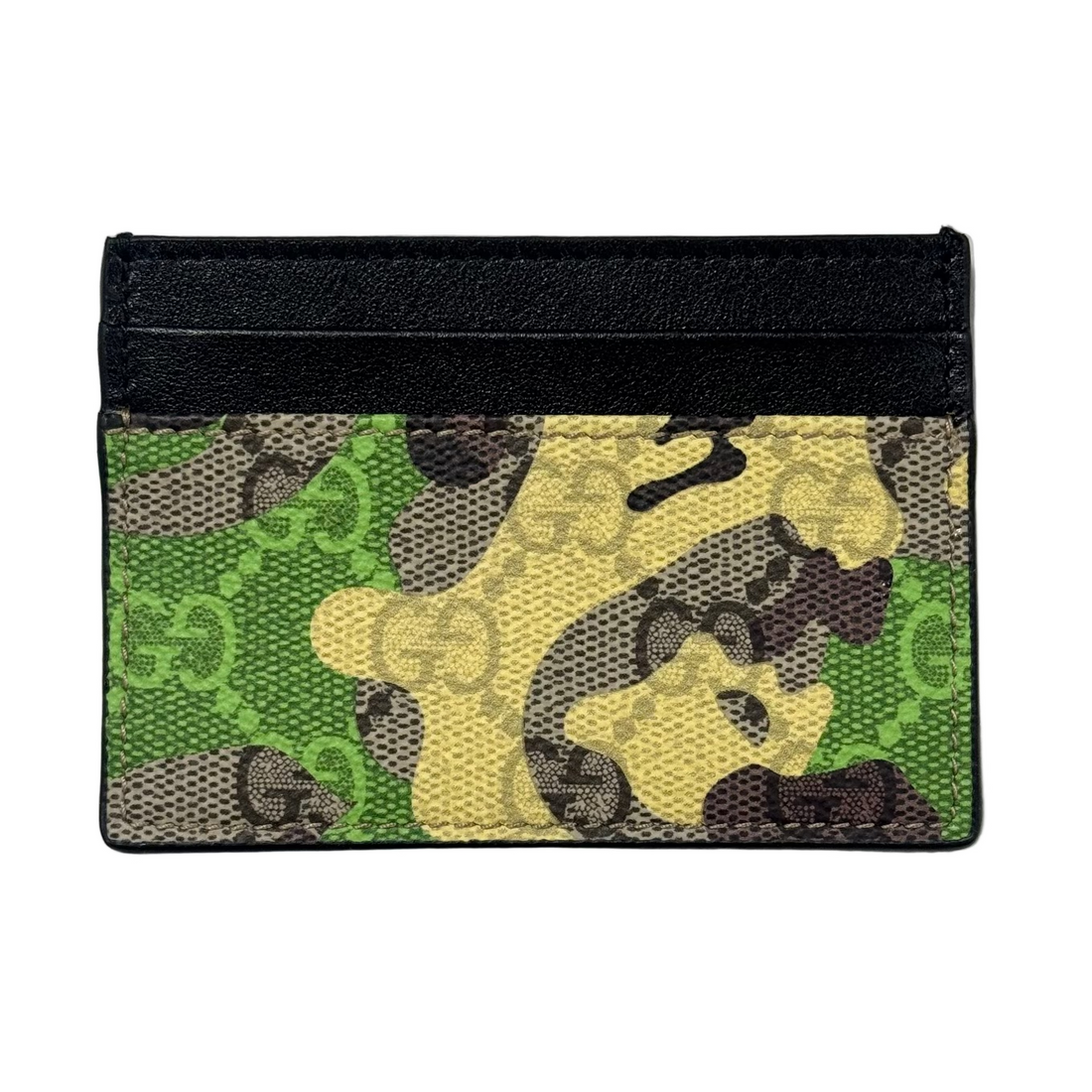 Gucci Camouflage GG Card Holder