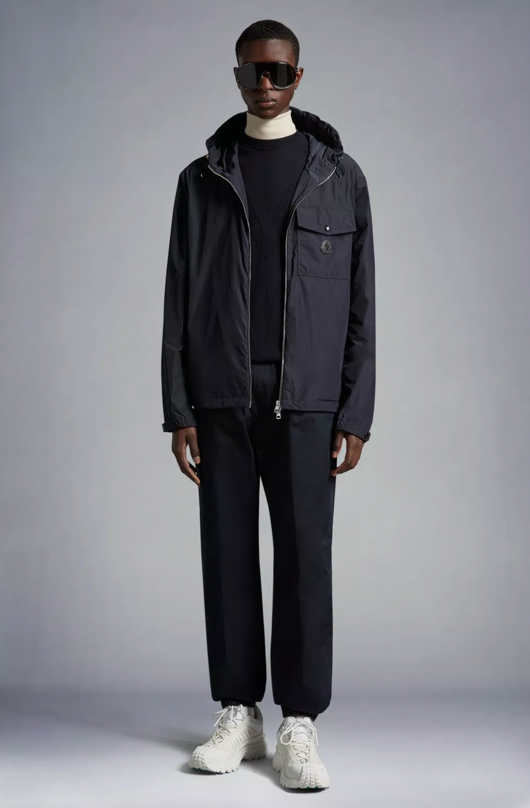 Moncler Fuyue Nylon Windbreaker