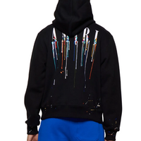 Amiri Paint Drip Core Logo Hoodie