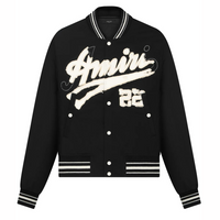 Amiri Logo Patch Varsity Jacket