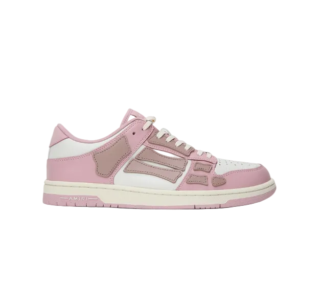 Amiri Skeleton Low Sneaker Baby Pink