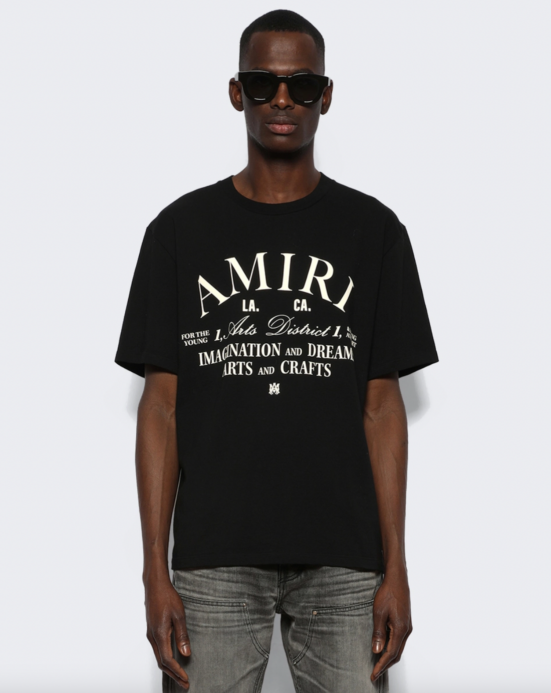 Amiri Art District Logo T-Shirt