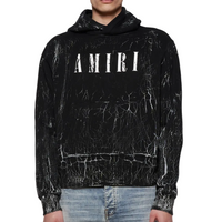 Amiri Cracked Dye Core Logo Hoodie