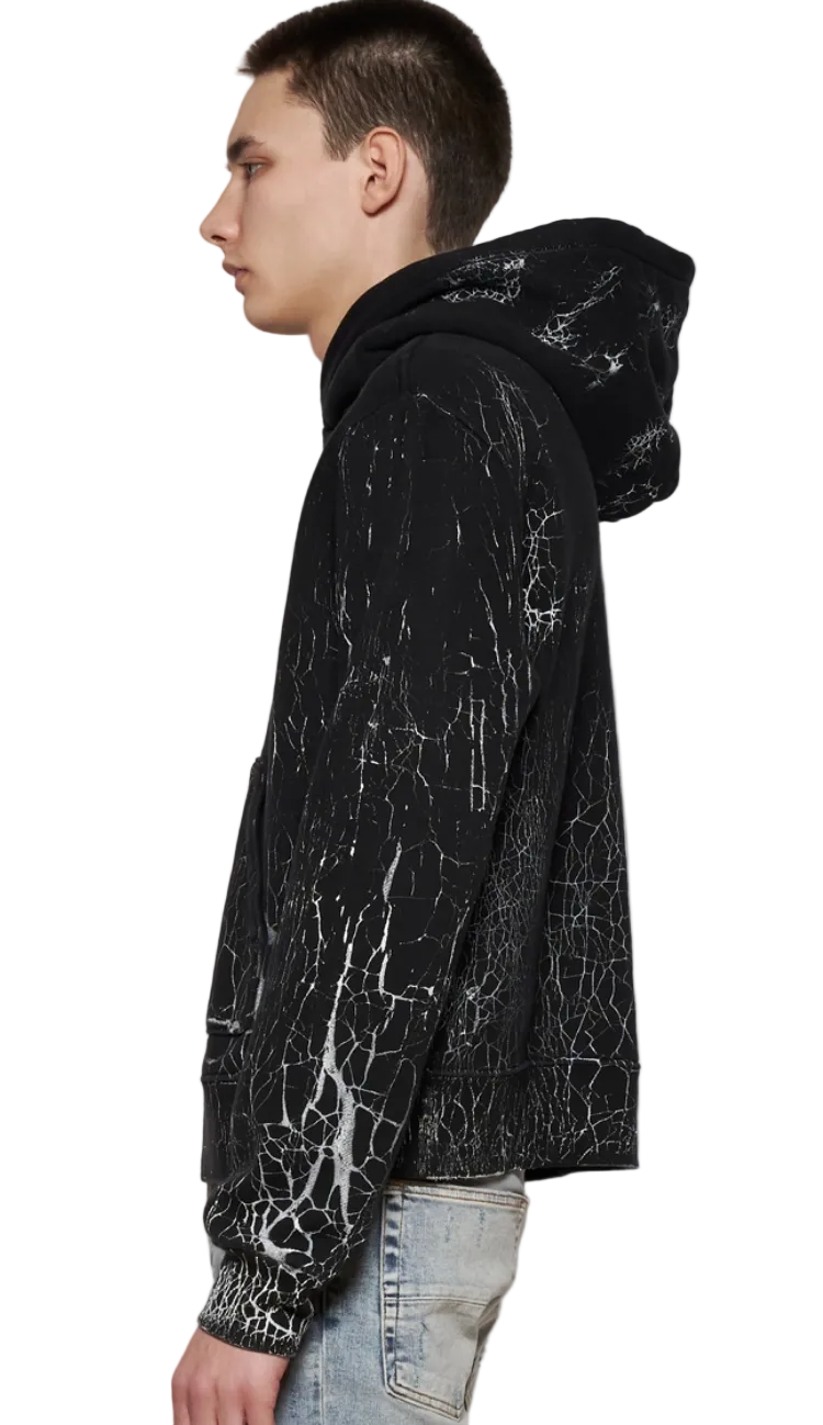 Amiri Cracked Dye Core Logo Hoodie