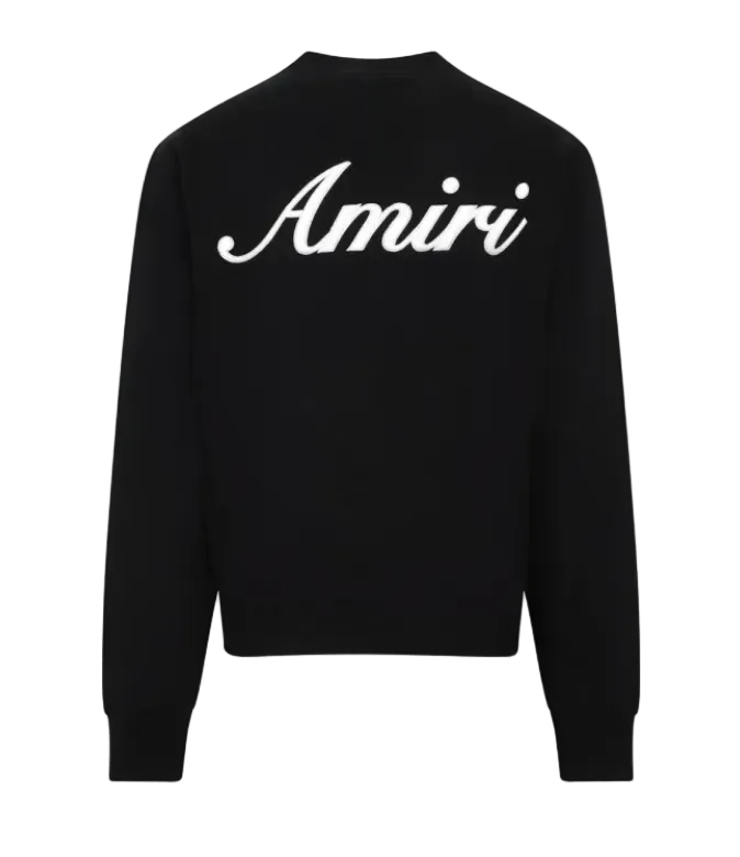 Amiri Script Logo Sweatshirt