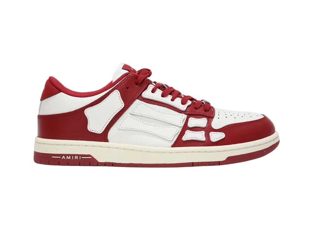 Amiri Skeleton Low Sneaker Red