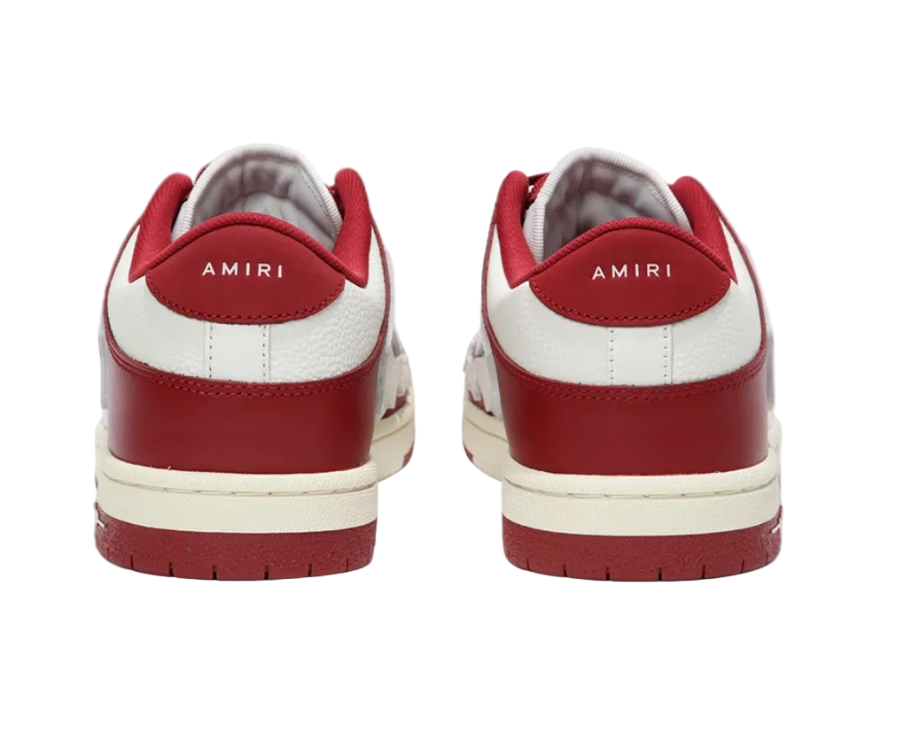 Amiri Skeleton Low Sneaker Red