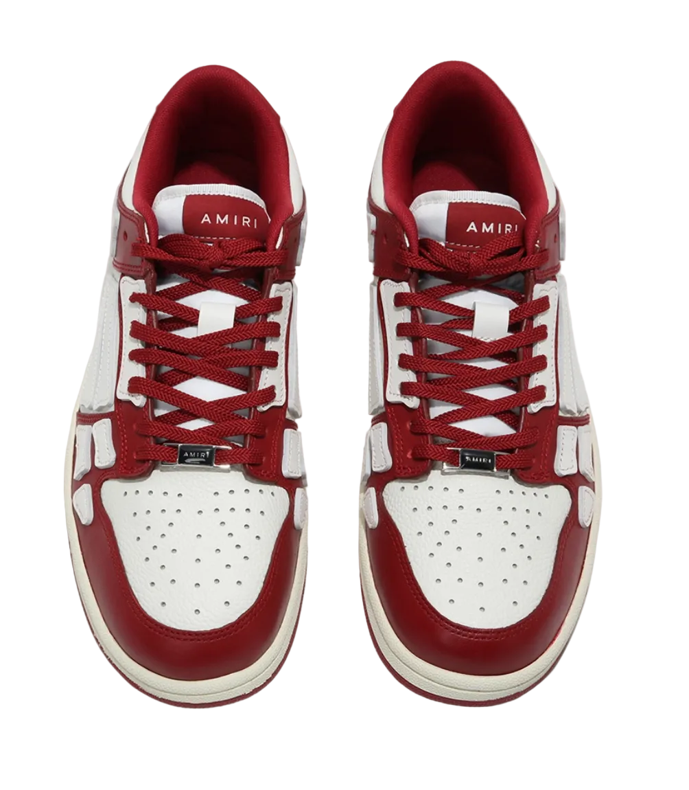 Amiri Skeleton Low Sneaker Red