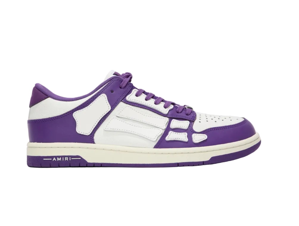 Amiri Skeleton Low Sneaker Purple