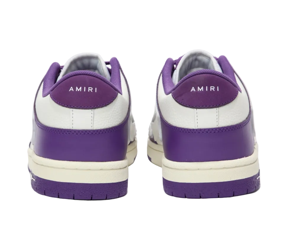 Amiri Skeleton Low Sneaker Purple
