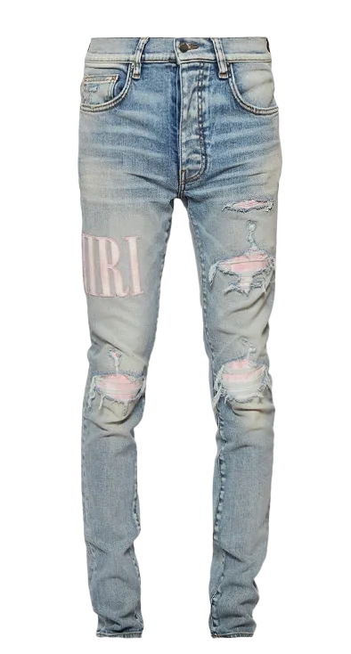 Amiri Tie Dye Core Logo Jeans Store Indigo