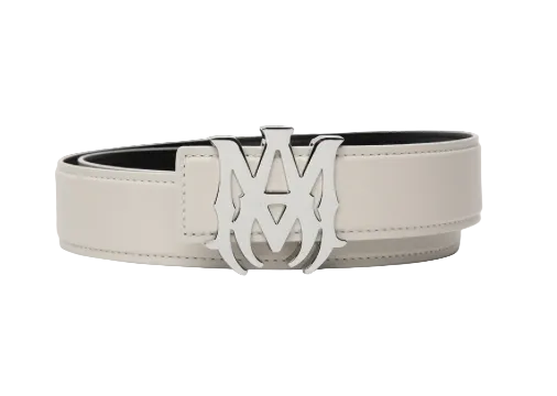 Amiri MA Belt White