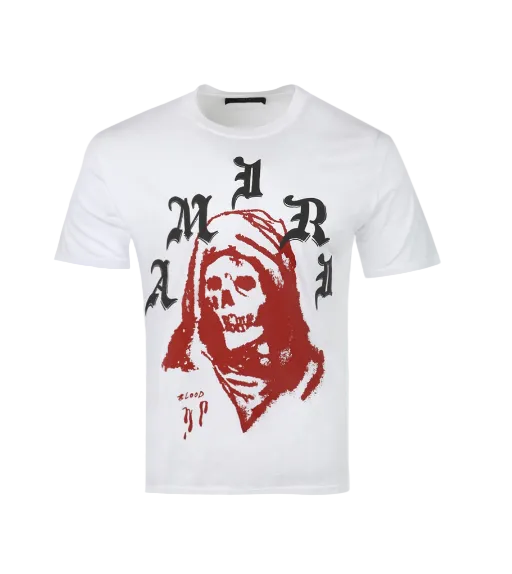 Amiri X Wes Lang Solar King T-Shirt White