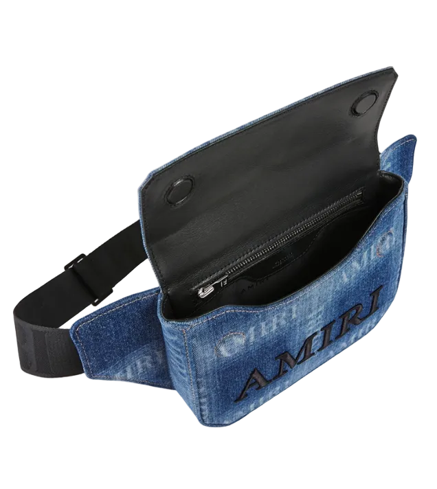 Amiri MA Crossbody Denim Bag