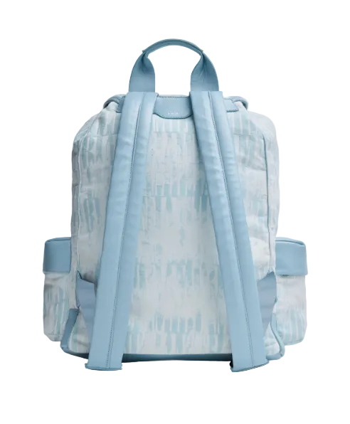 Amiri Jacquard Baby Blue Backpack