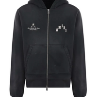 Amiri Vintage Collegiate Zip Hoodie