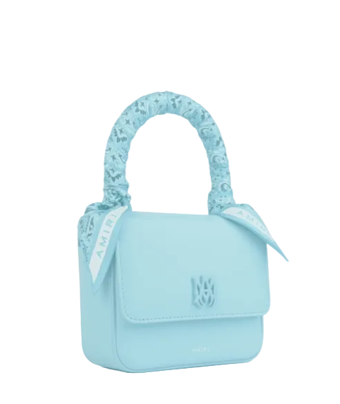Amiri Leather MA Logo Bag