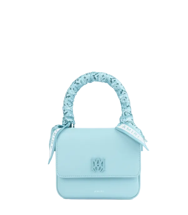 Amiri Leather MA Logo Bag