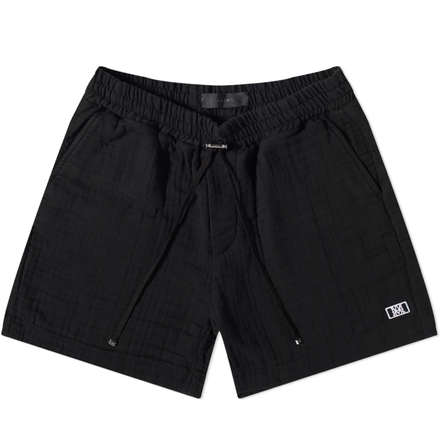 Amiri Cotton BBALL Sweatshorts Black