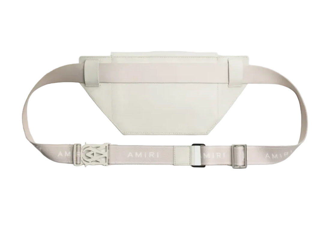 Amiri MA White Leather Crossbody Bag