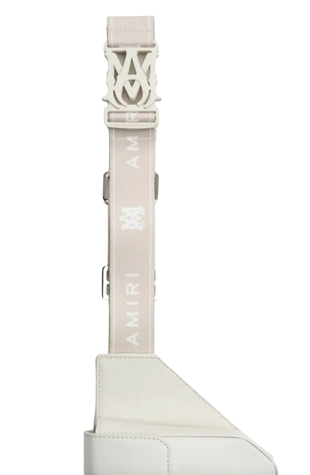 Amiri MA White Leather Crossbody Bag