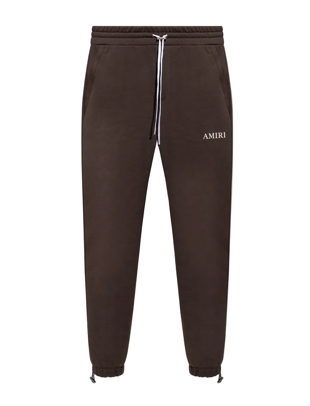 Amiri Puff Logo Sweatpants Brown
