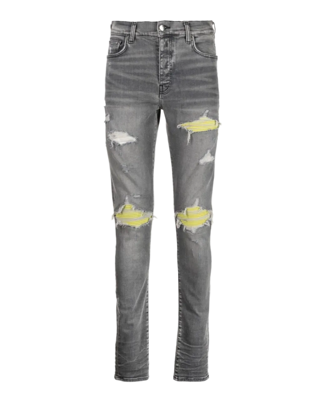 Amiri MX1 Ultrasuede Jeans Grey