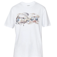 Amiri Pegasus Script Logo T-Shirt White