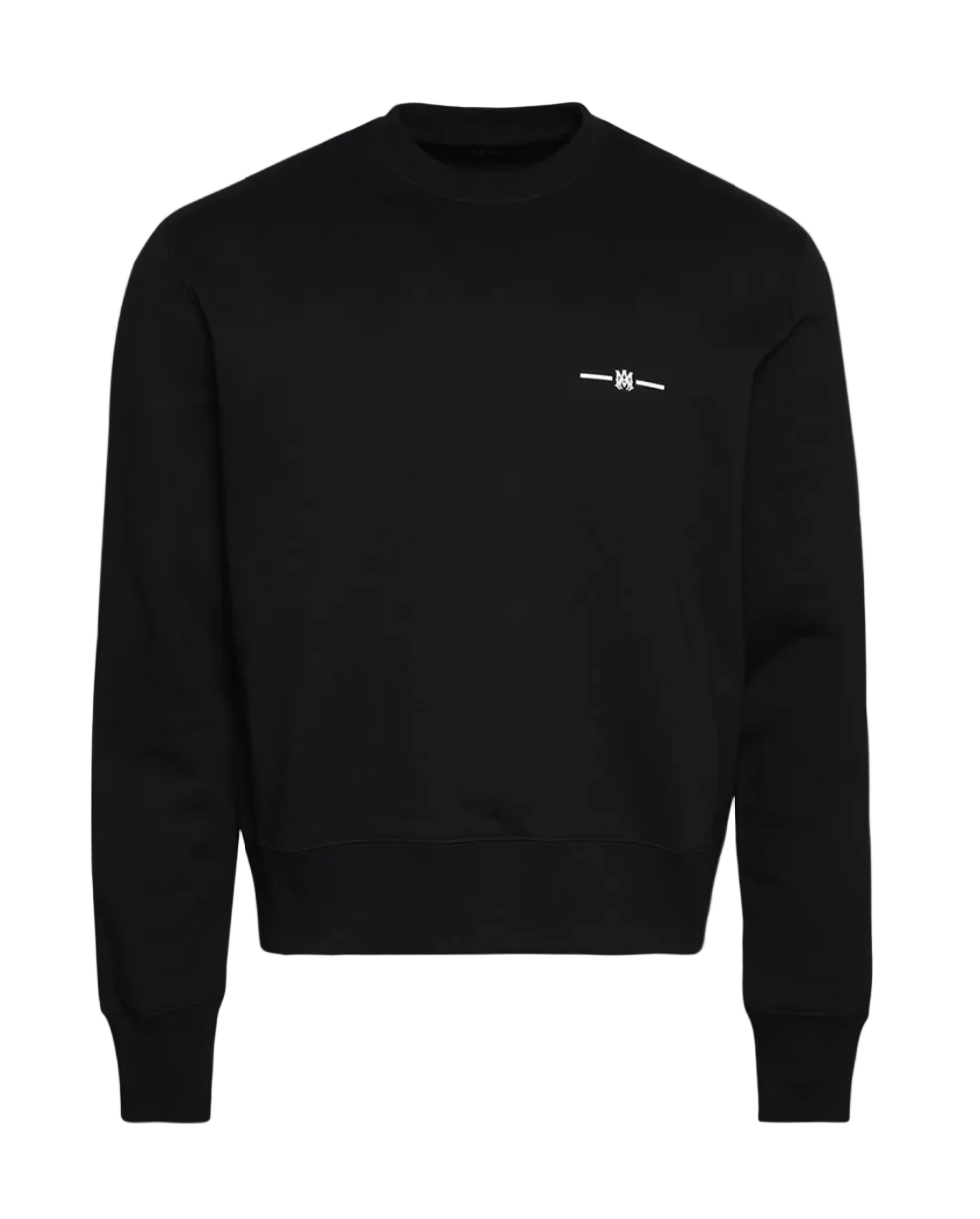 Amiri Micro MA Bar Sweatshirt Black