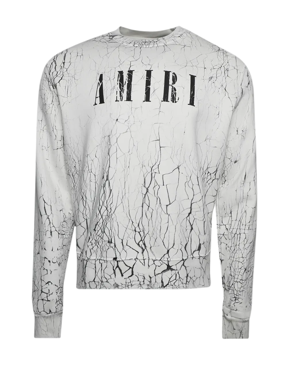 Amiri Cracked Dye Core Logo Crewneck sweatshirt