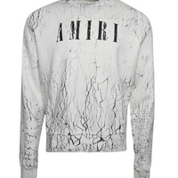 Amiri Cracked Dye Core Logo Crewneck sweatshirt