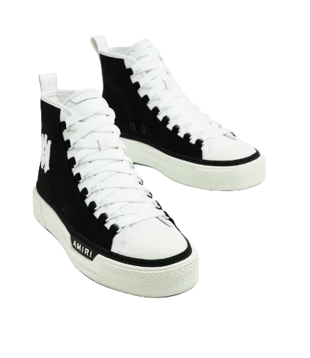Amiri Court Hi Black/White
