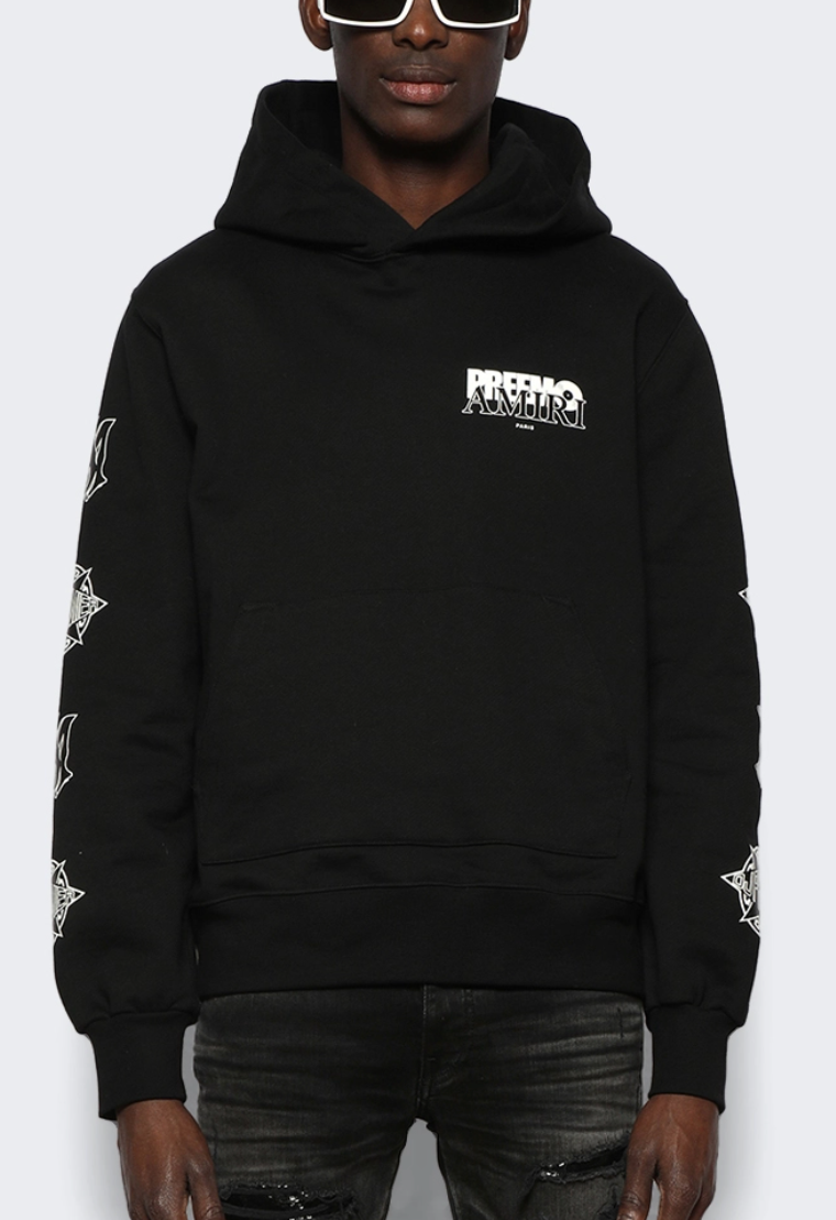 Amiri Preemo Logo Hoodie Black