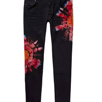 Amiri Tie Dye Jeans Black OD