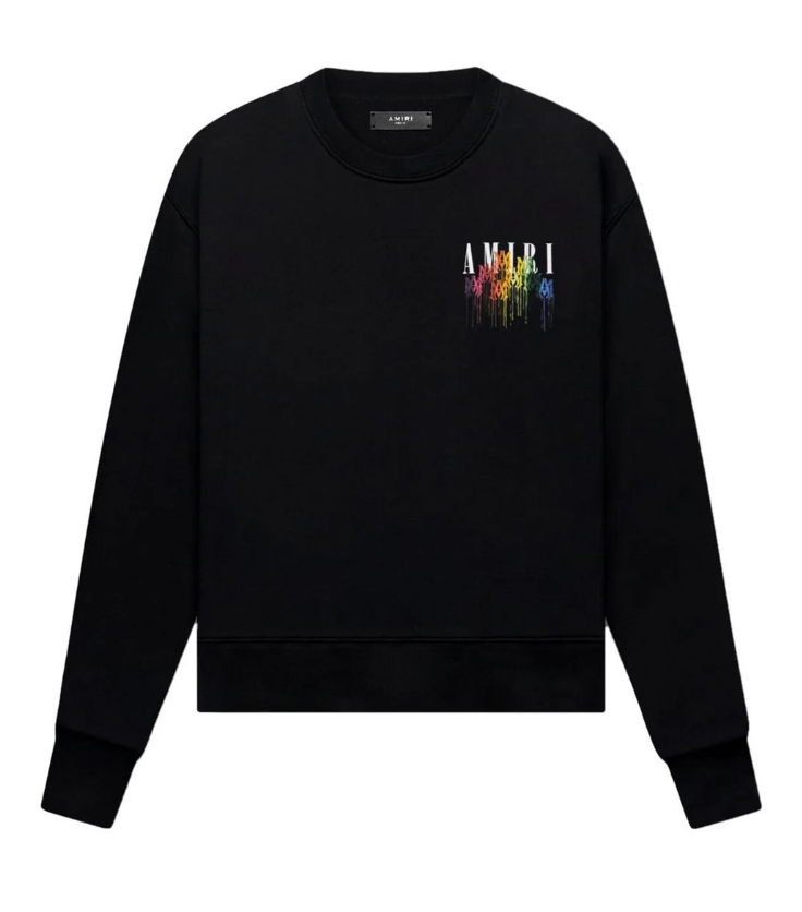 Amiri Dripping Core Logo Sweatshirt
