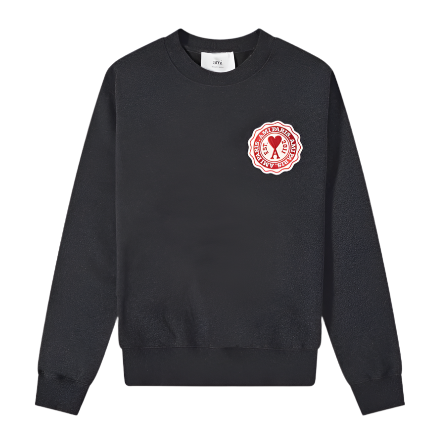 Ami Paris Patch Sweatshirt