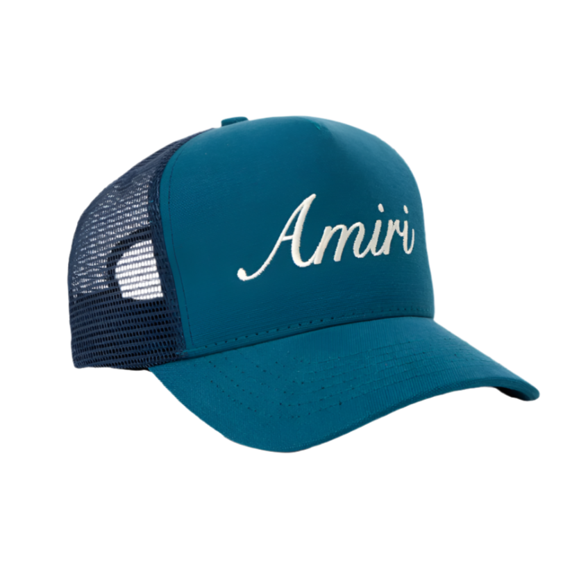 Amiri Script Trucker Cap