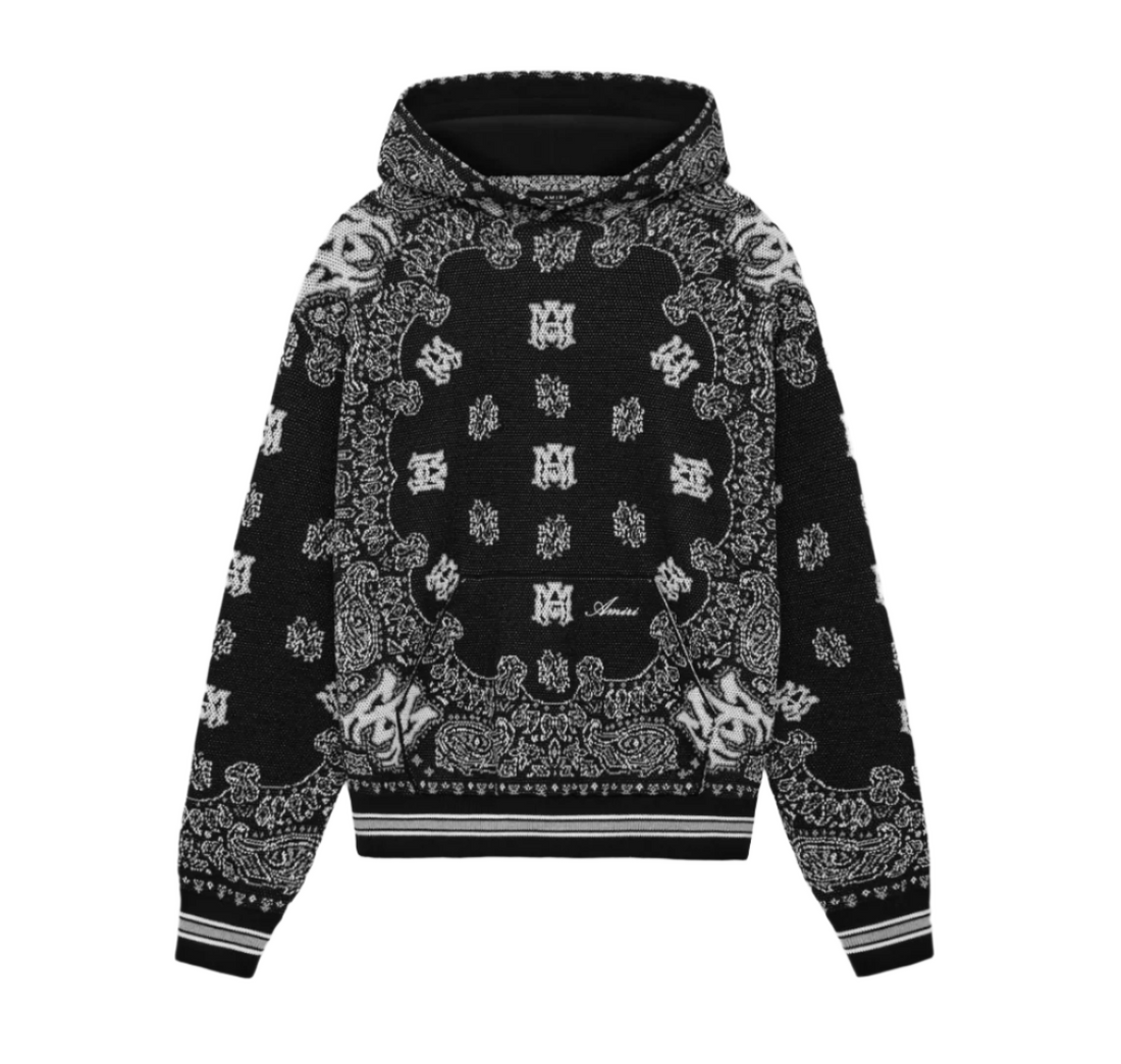 Amiri Bandana Hoodie