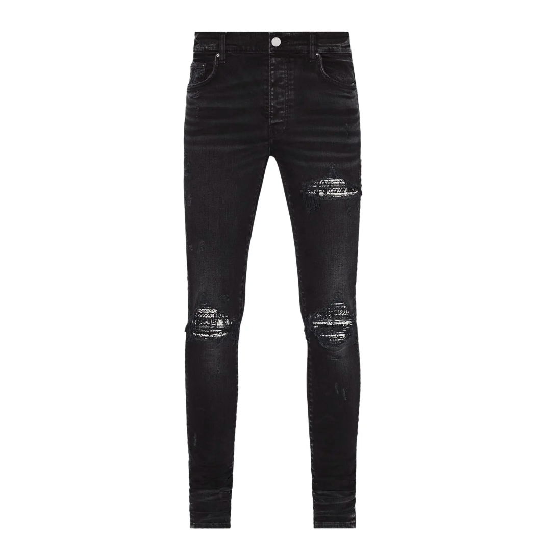 Amiri Boucle MX1 Aged Black Jeans