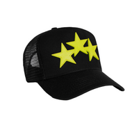 Amiri Three Star Trucker Cap